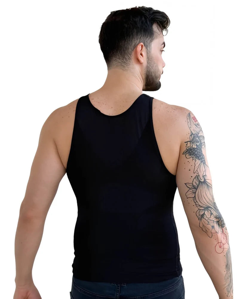 Camisa Masculina de Compressão Ultrafina Fit Shape Pro®