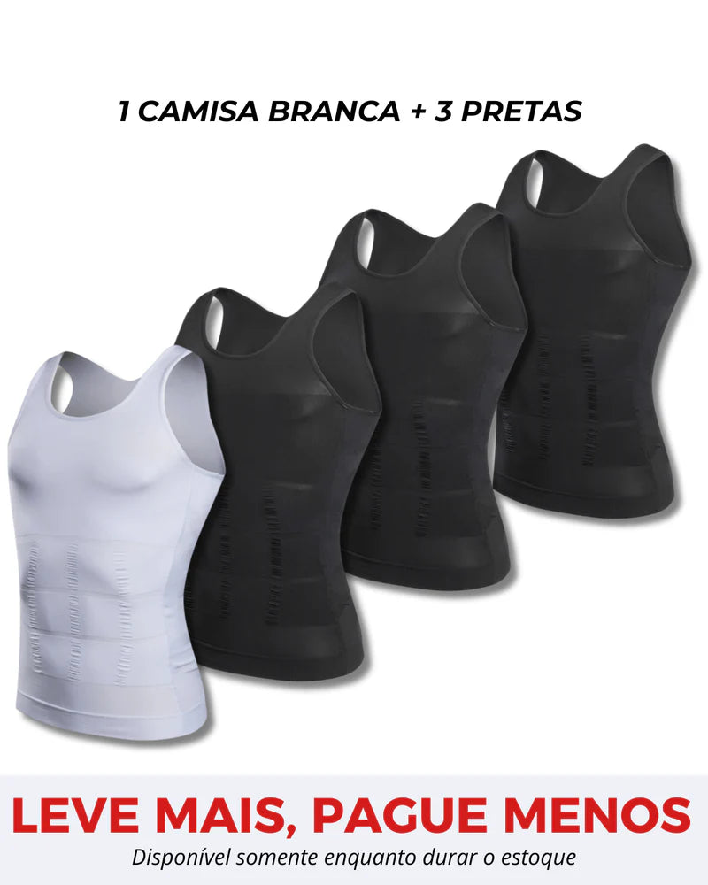 Kit 4 Camisas Fit Shape Pro®