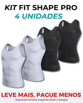 Kit 4 Camisas Fit Shape Pro®