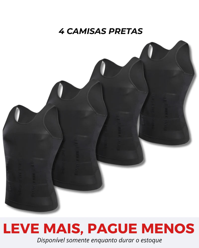 Kit 4 Camisas Fit Shape Pro®